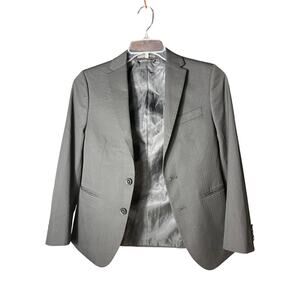 Boys dark gray suit, jacket collection by Michael Strahan size tag missing L